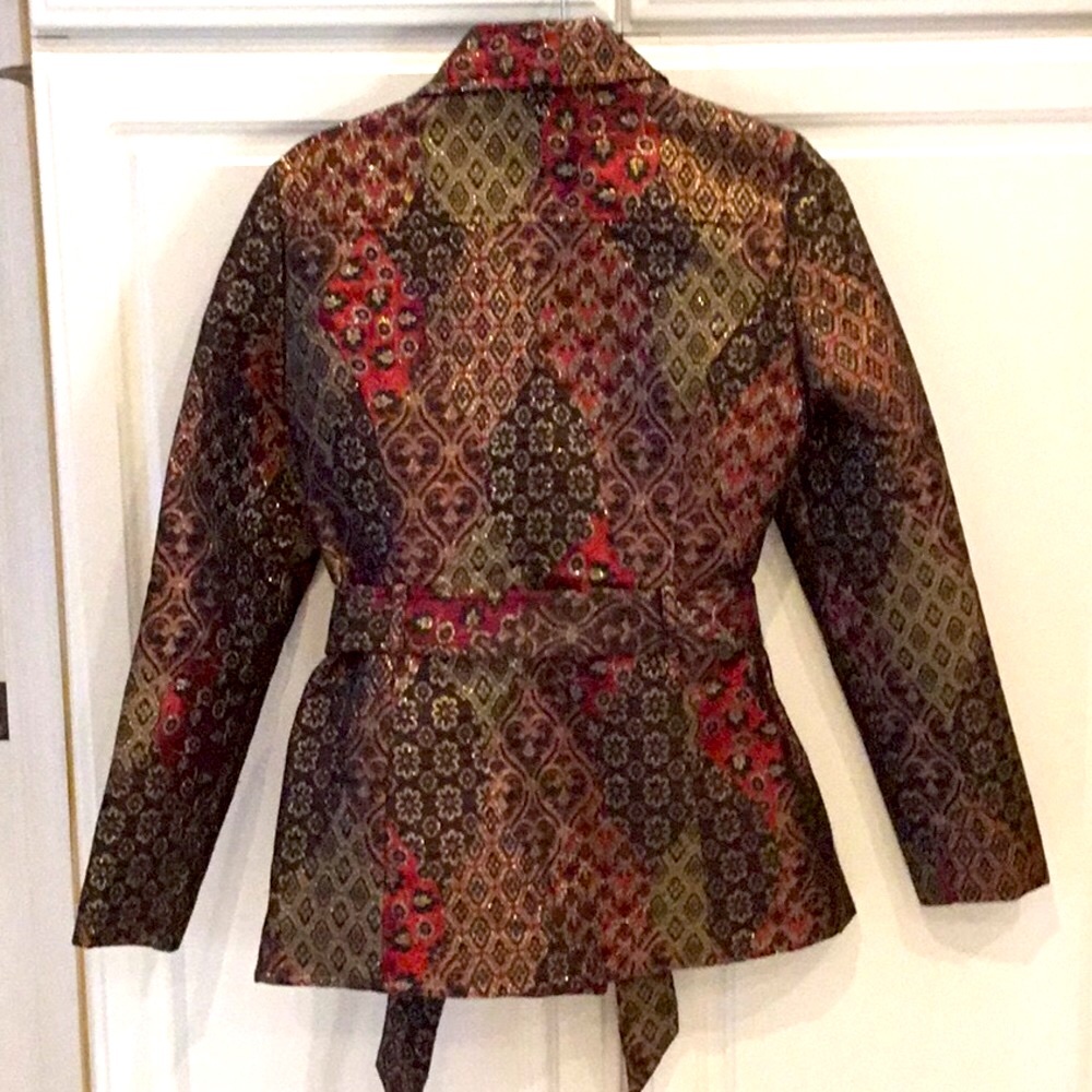 Cache Rare Vintage Multicolor Metallic Jacket - Picture 5 of 14